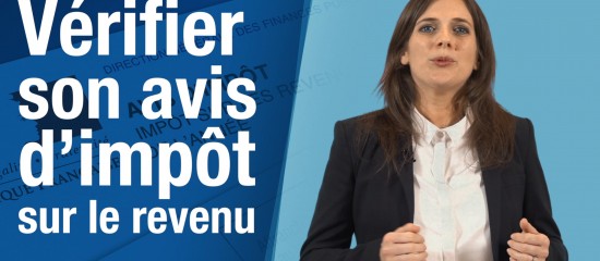 Vérifier son avis d’impôt sur le revenu