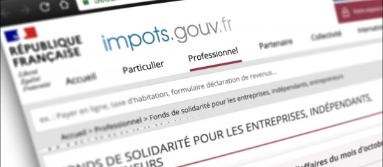 Fonds de solidarité : le formulaire pour le mois de novembre est en ligne