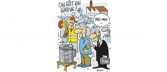 Cagnotte des salariés grévistes