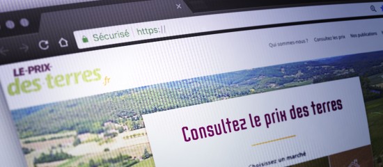 Un nouveau site internet pour connaître le prix des forêts, des vignes et des terres agricoles