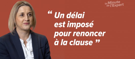 La clause de non-concurrence